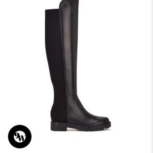 Black Nine West Over the Knee boots - WORN ONCE